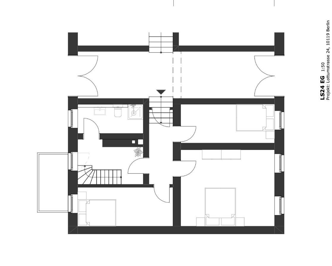 Cityapartment Fuer Bis Zu 8 Personen เบอร์ลิน ภายนอก รูปภาพ